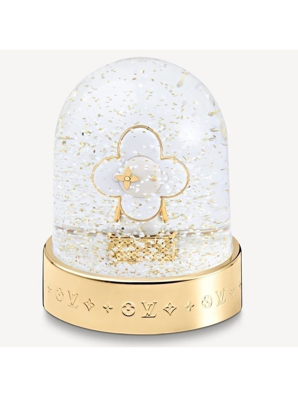 LOUIS VUITTON VIVIENNE SNOWBALL SNOW GLOBE GI0307 HOLIDAY COLLECTOR BOX - Picture 4 of 13